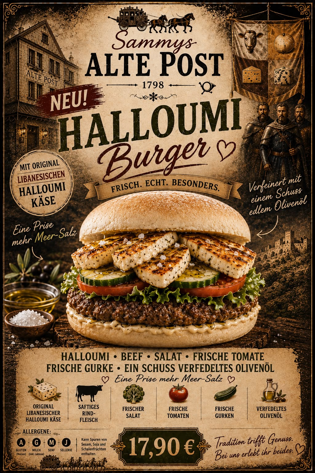 Halloumi Burger