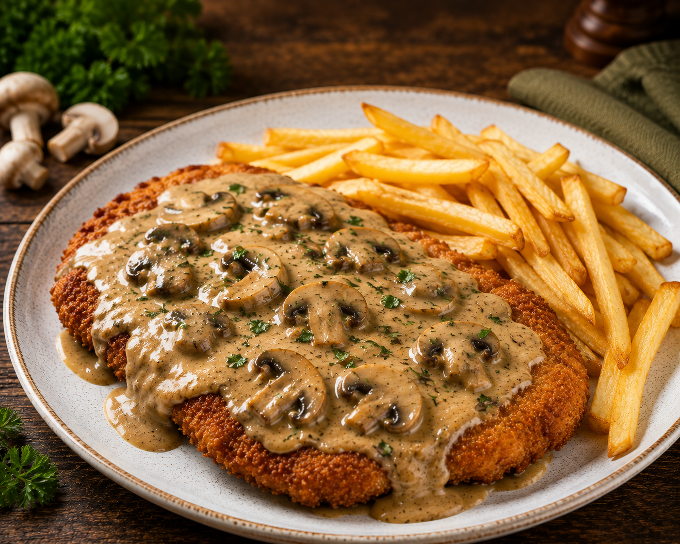 Jägerschnitzel